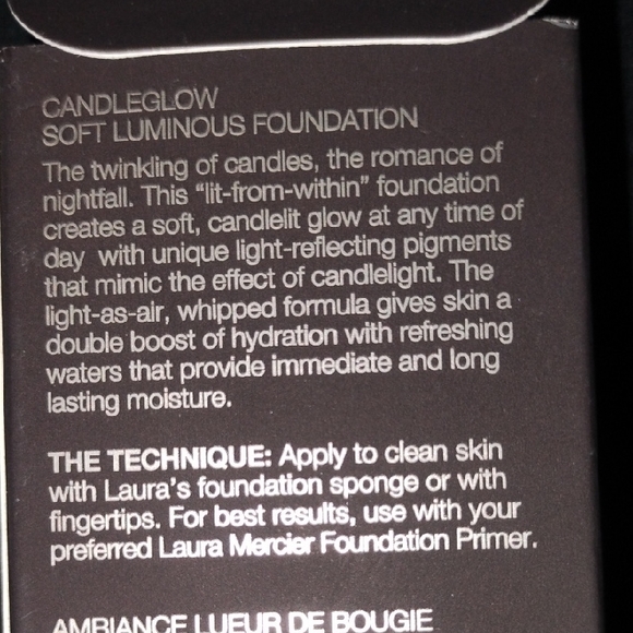 Laura Mercier Candleglow Soft Luminous Foundation - Picture 2 of 6